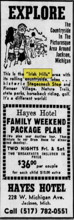 Stagecoach Stop - June 1971 Ad (newer photo)